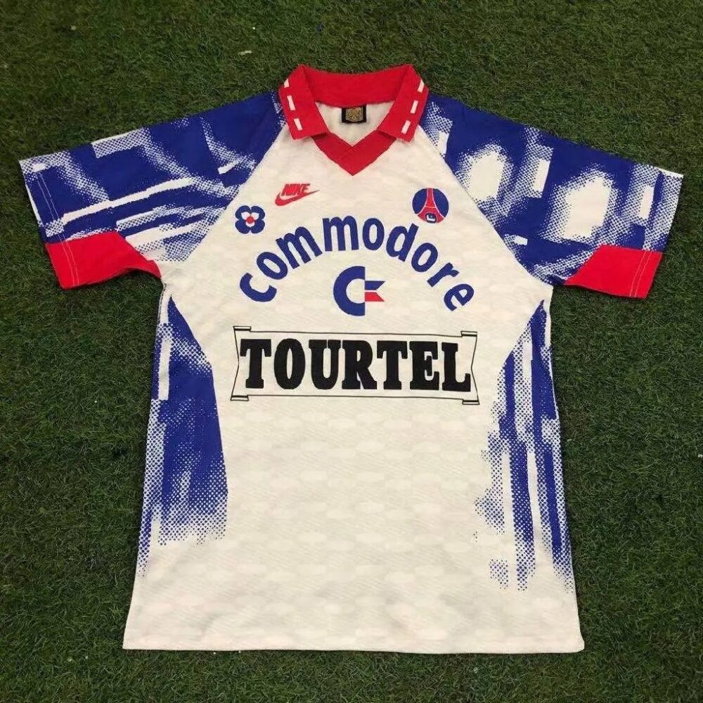 Paris Saint Germain 1992 1993 Away Retro Jersey 34708