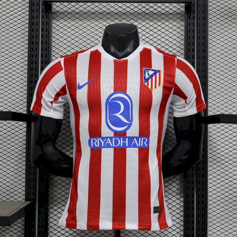 Atletico Madrid 2025/26 Home Jersey Player Version-Xxl