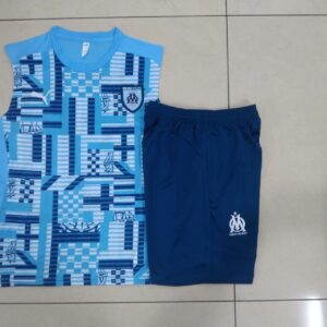 Olympique Marseille 2024/25 Adult Tank Top+Short 815-XXL