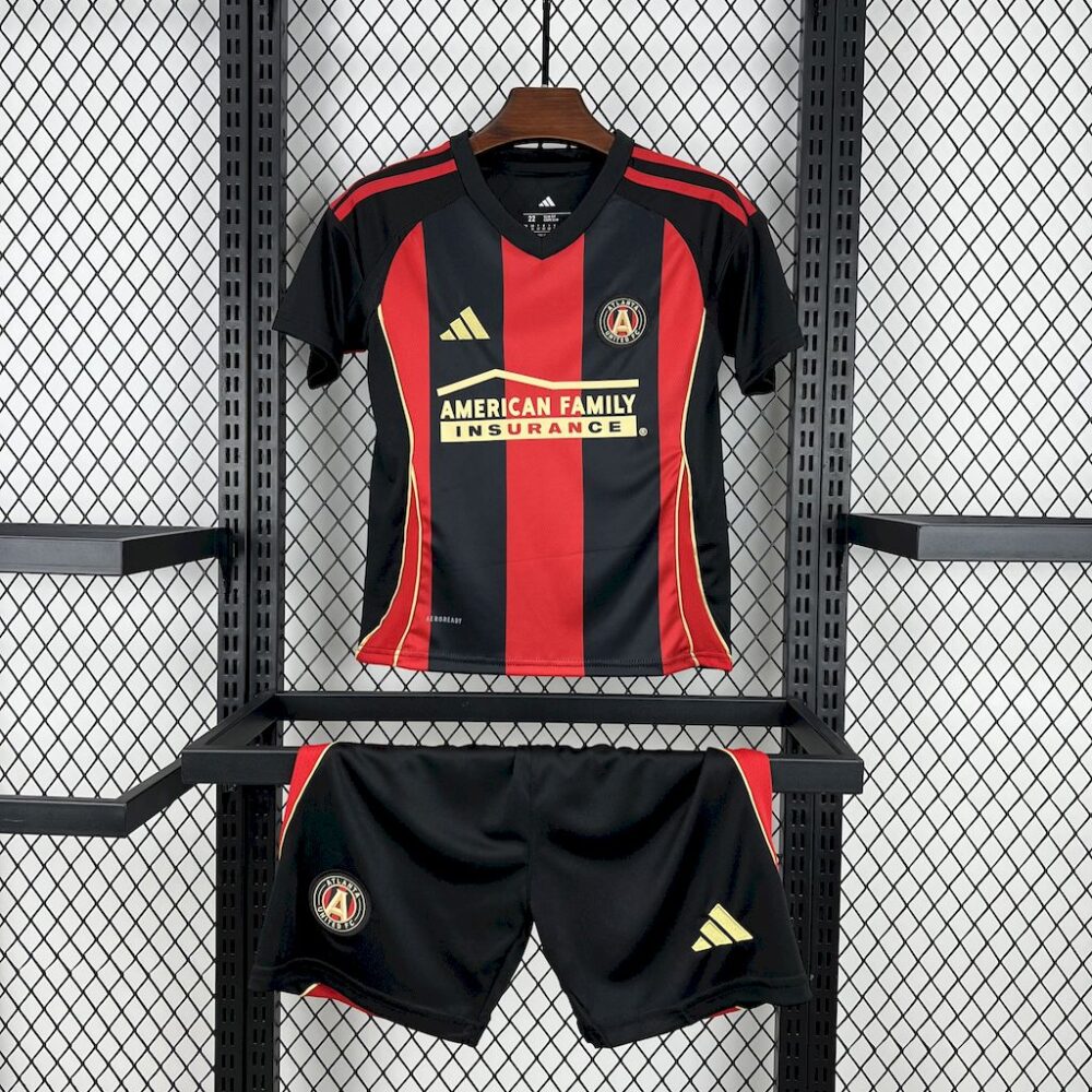 Atlanta United 2025/26 Home Kids Kit-Xxl
