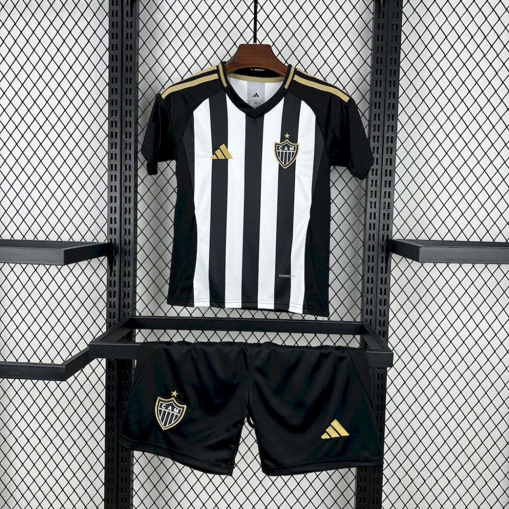 Atletico Mineiro 2025/26 Home Kids Kit-28(12-13Y)