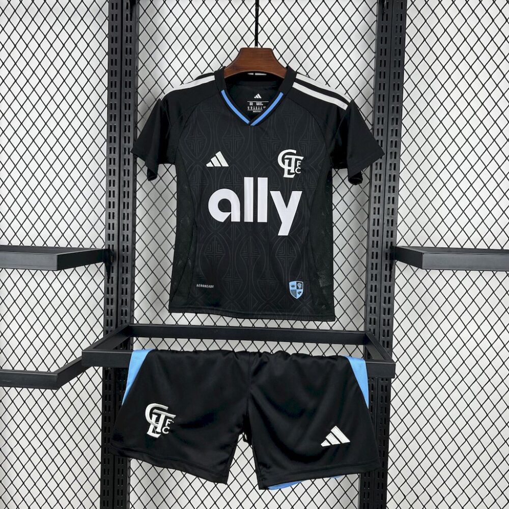 Charlotte Fc 2025/26 Away Kids Kit-28(12-13Y)