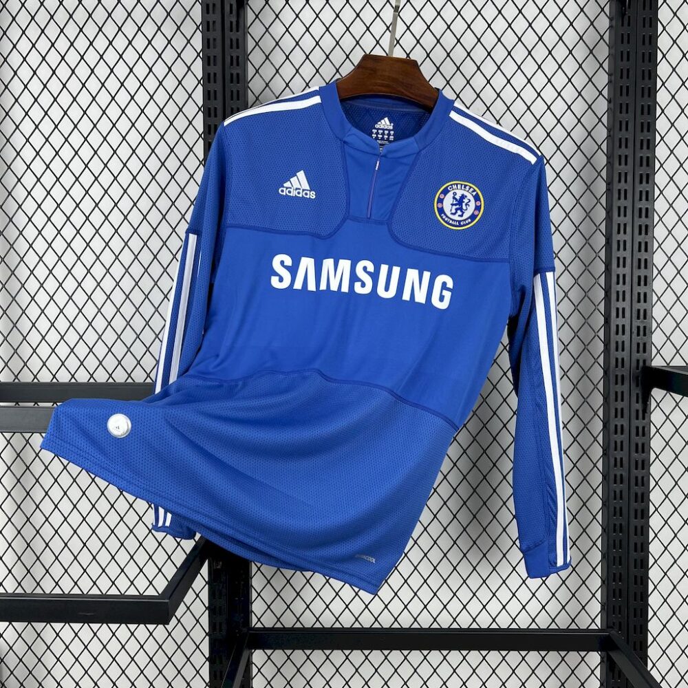 Chelsea 2009/10 Home Retro Long Sleeves Jersey-Xxl