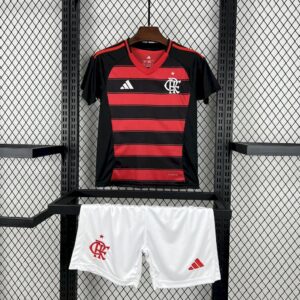 Flamengo 2025/26 Home Kids Kit-28(12-13Y)