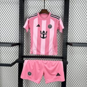 Inter Miami 2025/26 Home Kids Kit-28(12-13Y)