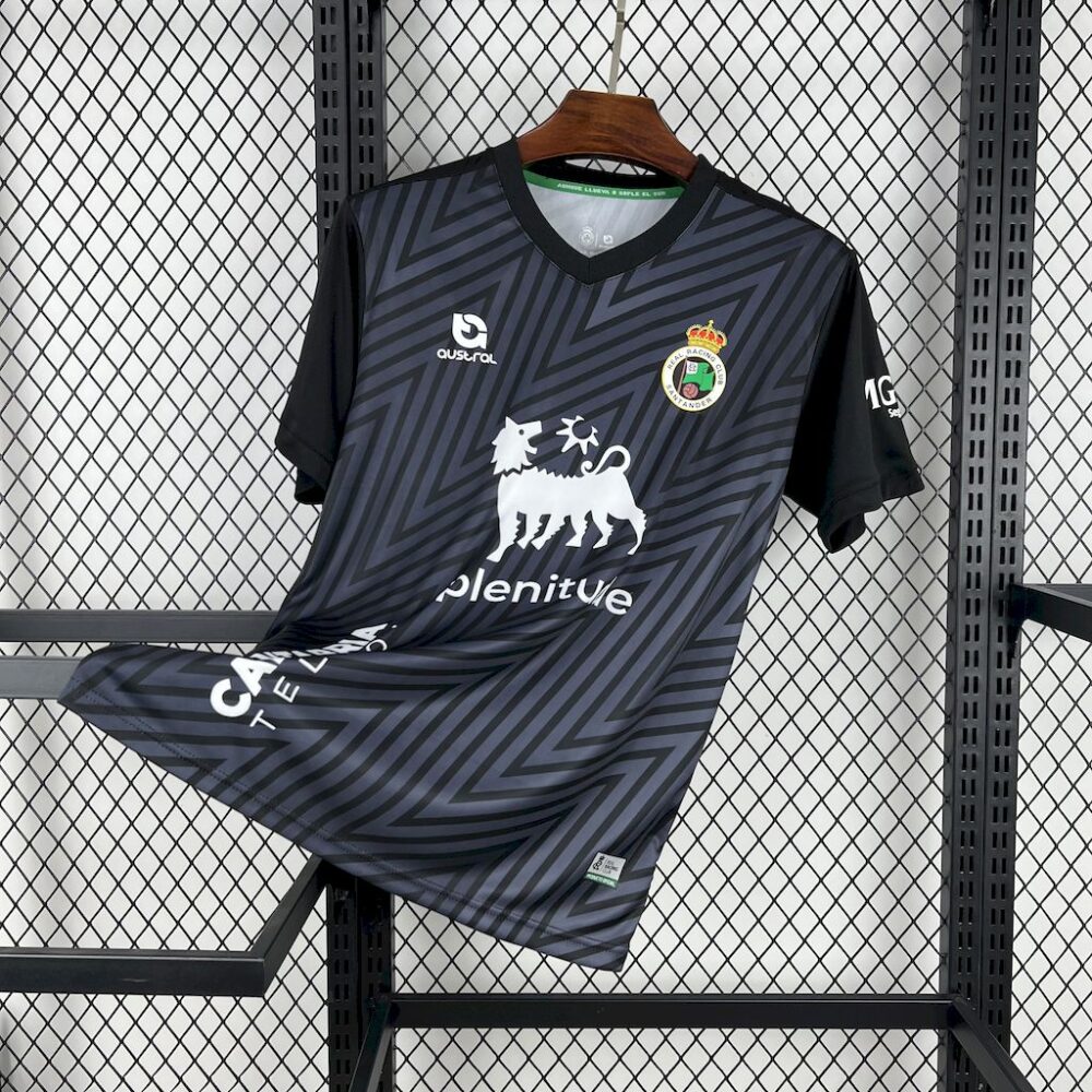 Racing De Santander 2024/25 Black Goalkeeper Jersey